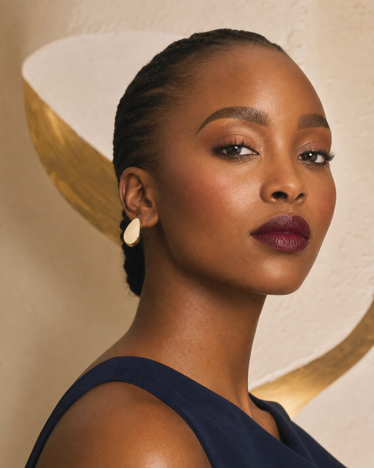 Contemporary African cosmetics editorial